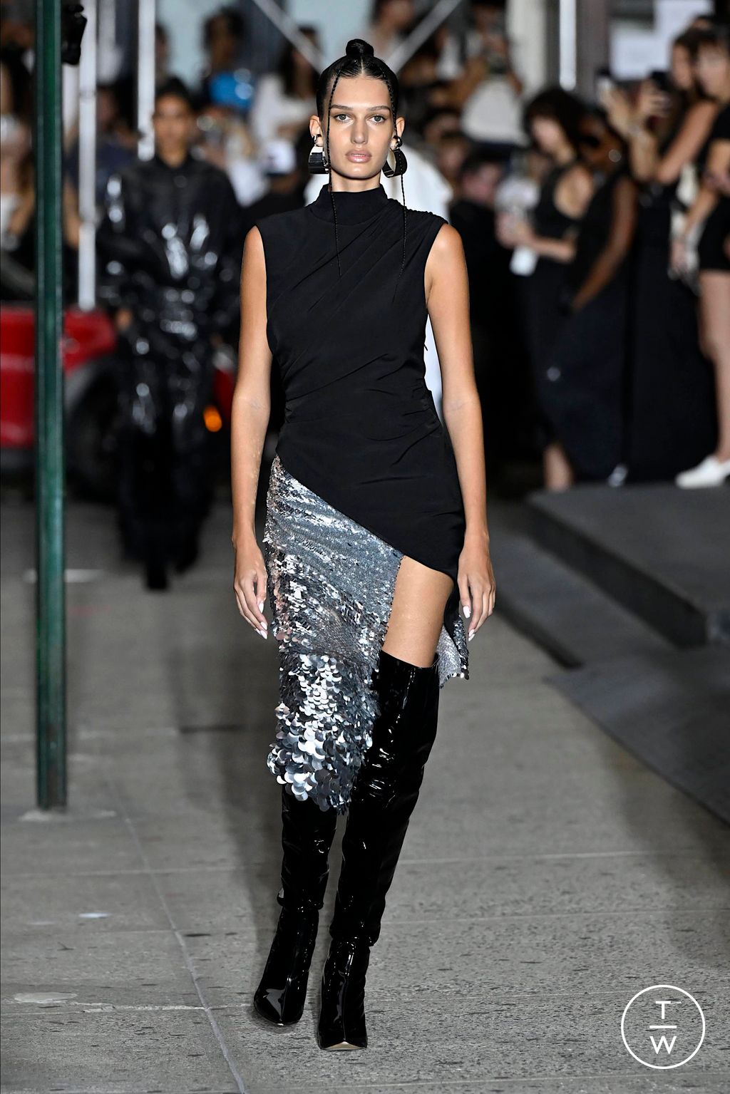 Fashion Week New York Spring/Summer 2024 look 7 from the LaPointe collection 女装