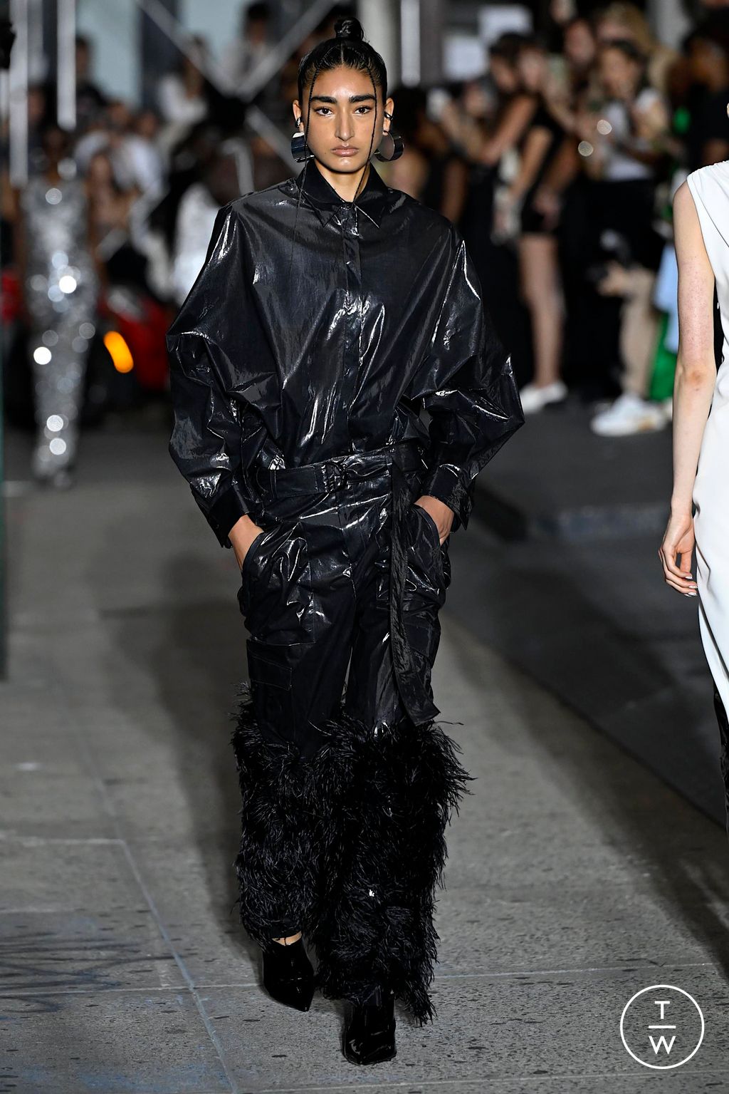 Fashion Week New York Spring/Summer 2024 look 8 from the LaPointe collection womenswear