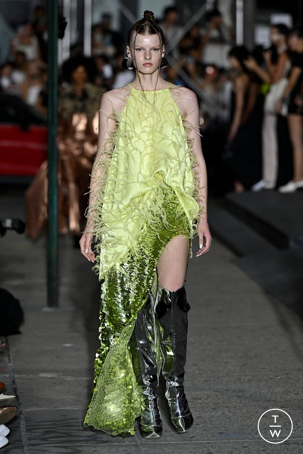 Fashion Week New York Spring/Summer 2024 look 16 from the LaPointe collection 女装