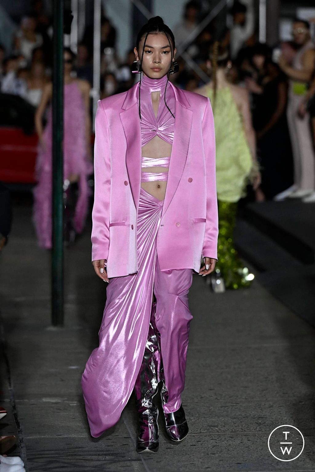Fashion Week New York Spring/Summer 2024 look 21 de la collection LaPointe womenswear