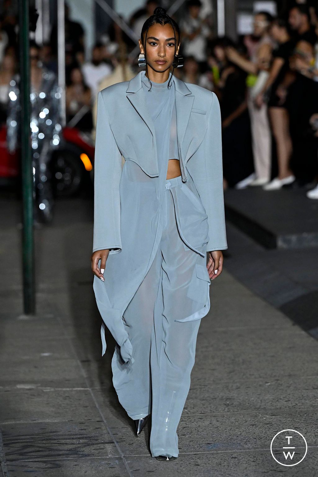 Fashion Week New York Spring/Summer 2024 look 23 de la collection LaPointe womenswear