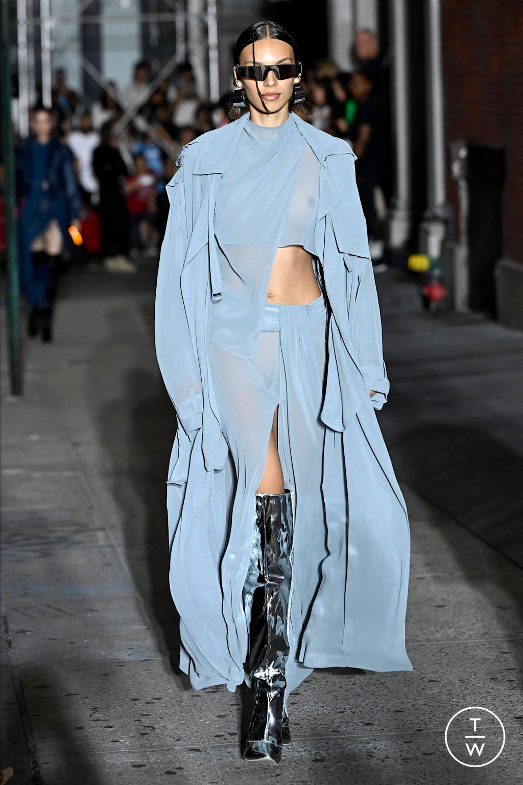 Fashion Week New York Spring/Summer 2024 look 25 de la collection LaPointe womenswear