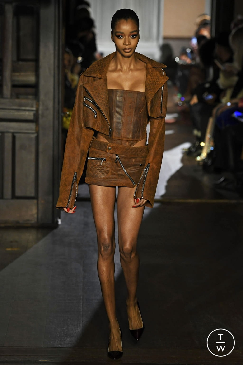 Fashion Week New York Fall/Winter 2022 look 14 from the LaQuan Smith collection womenswear