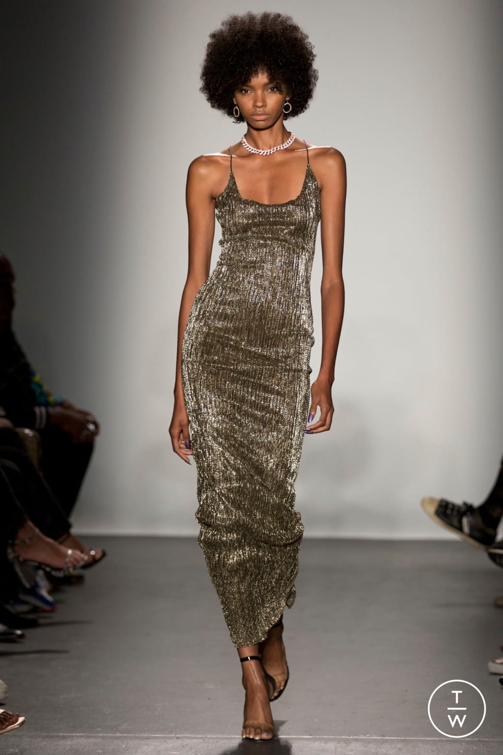 Fashion Week New York Spring/Summer 2019 look 19 from the LaQuan Smith collection womenswear