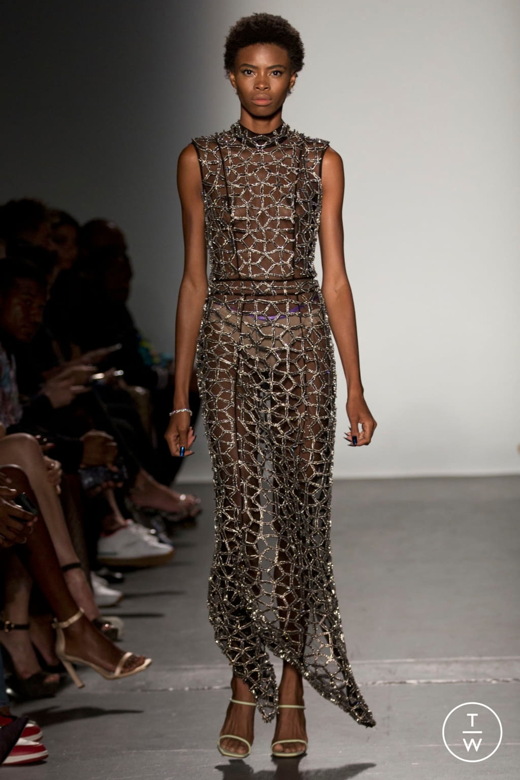 Fashion Week New York Spring/Summer 2019 look 27 from the LaQuan Smith collection womenswear