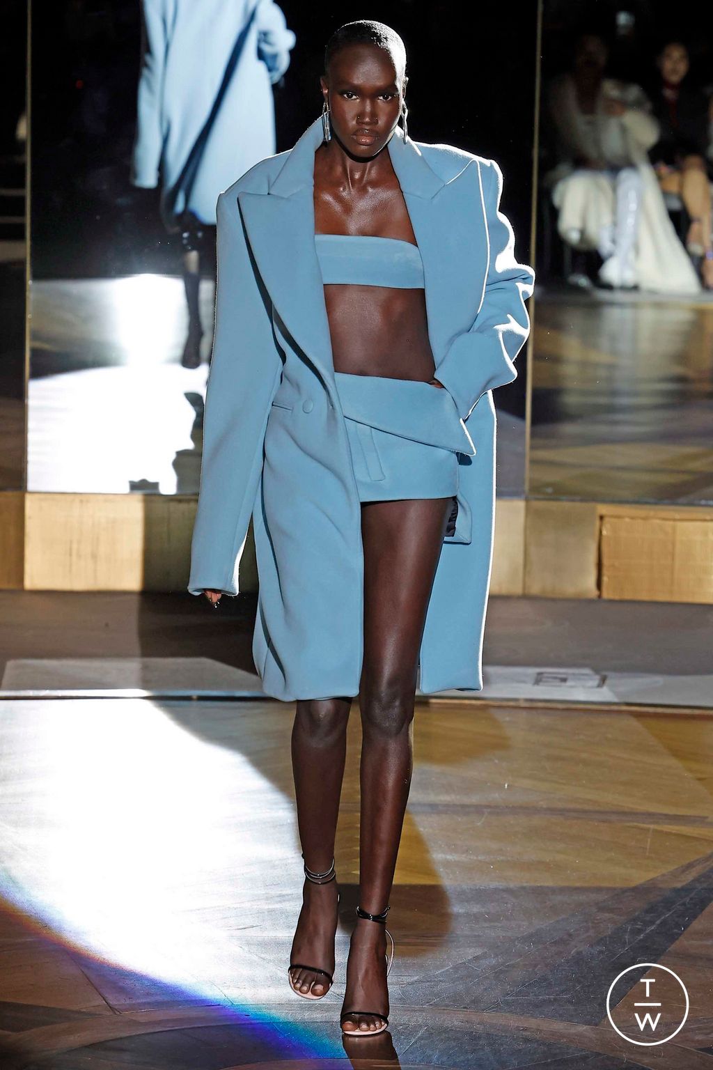 Fashion Week New York Fall/Winter 2023 look 23 from the LaQuan Smith collection womenswear