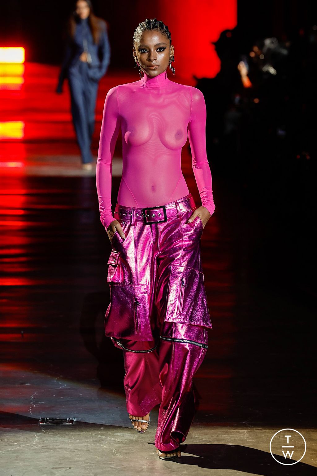 Fashion Week New York Spring/Summer 2024 look 13 de la collection LaQuan Smith womenswear
