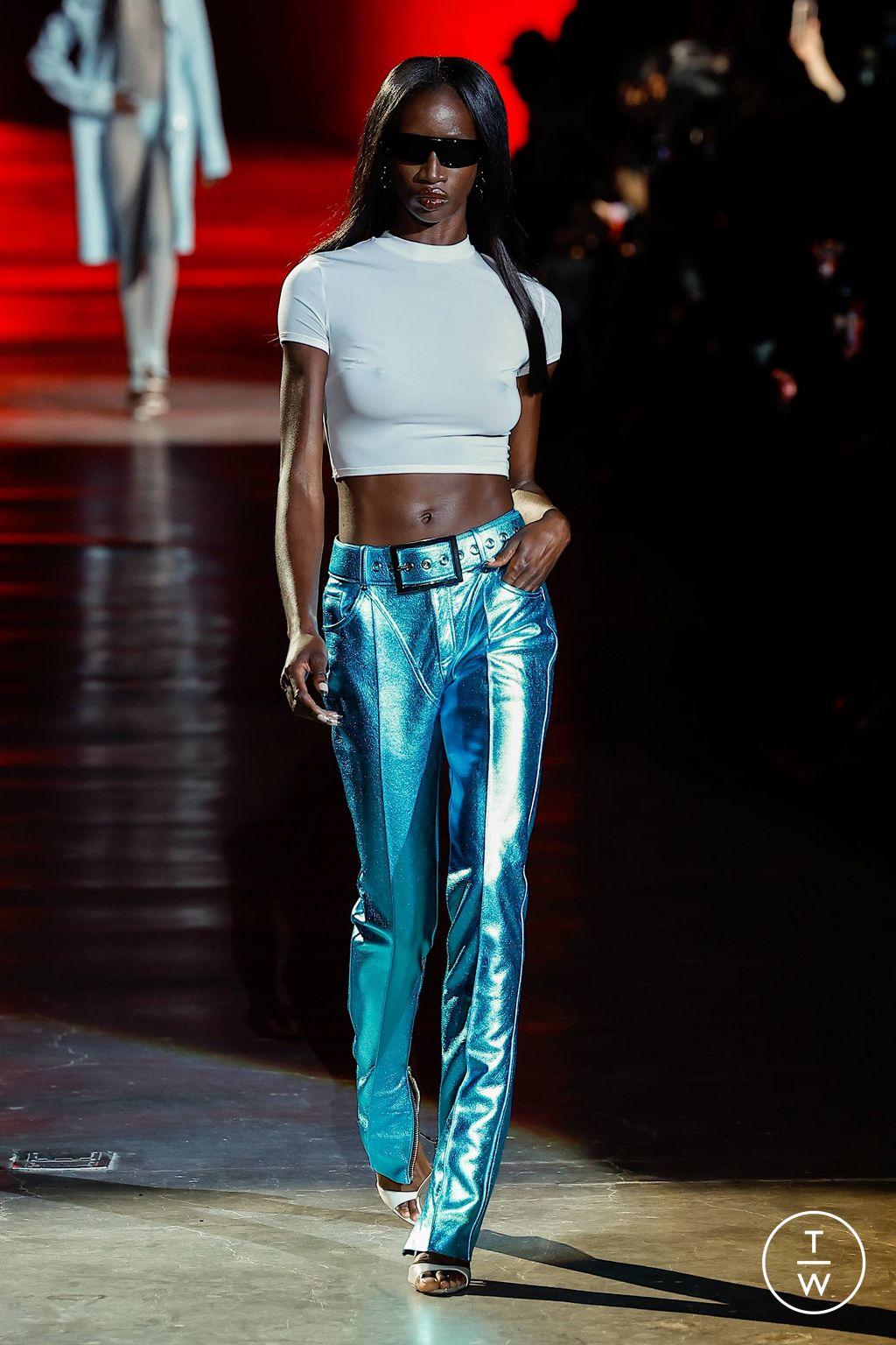 Fashion Week New York Spring/Summer 2024 look 17 from the LaQuan Smith collection womenswear