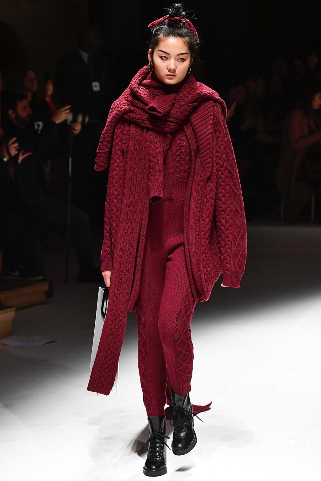Fashion Week Milan Fall/Winter 2019 look 12 from the Laura Biagiotti collection womenswear