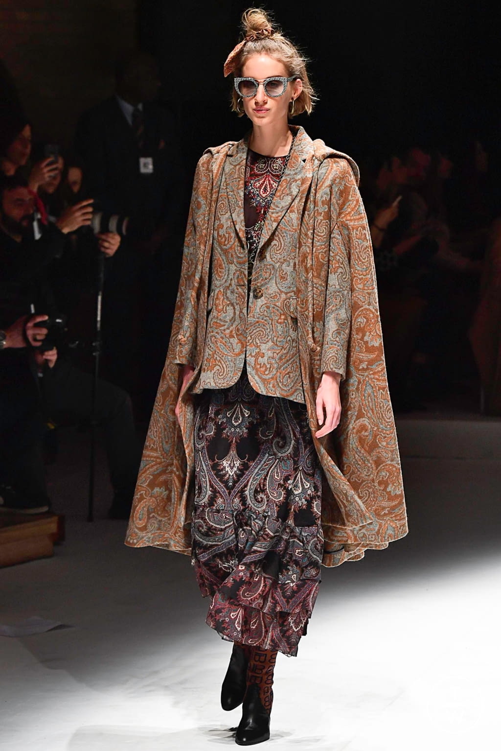 Fashion Week Milan Fall/Winter 2019 look 13 from the Laura Biagiotti collection womenswear