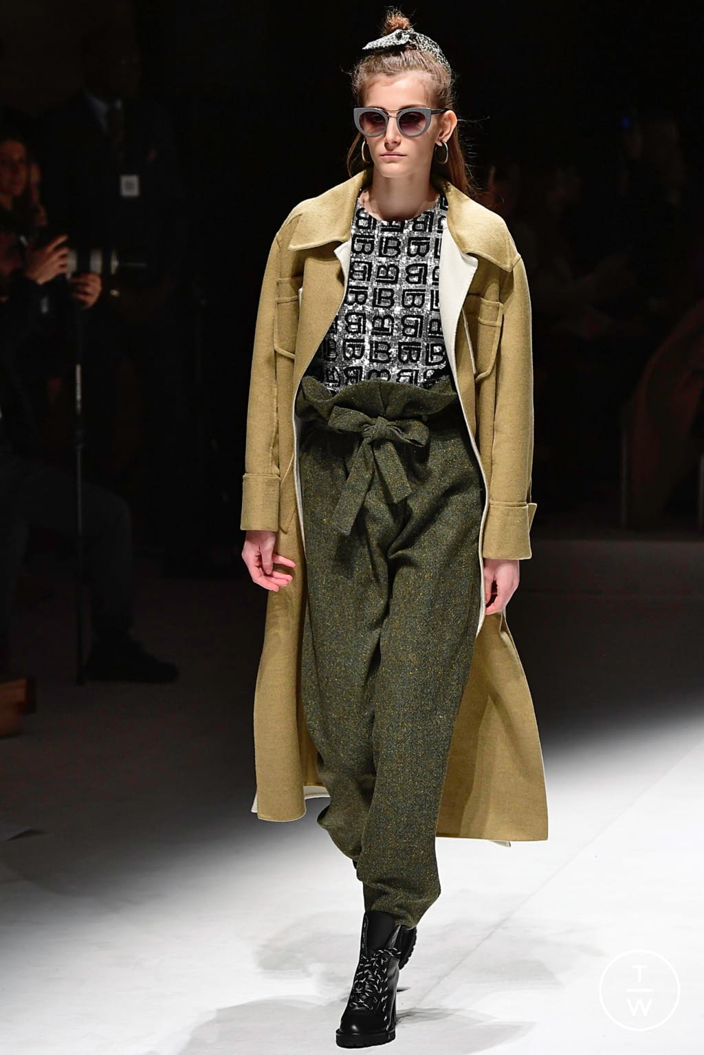 Fashion Week Milan Fall/Winter 2019 look 20 from the Laura Biagiotti collection womenswear