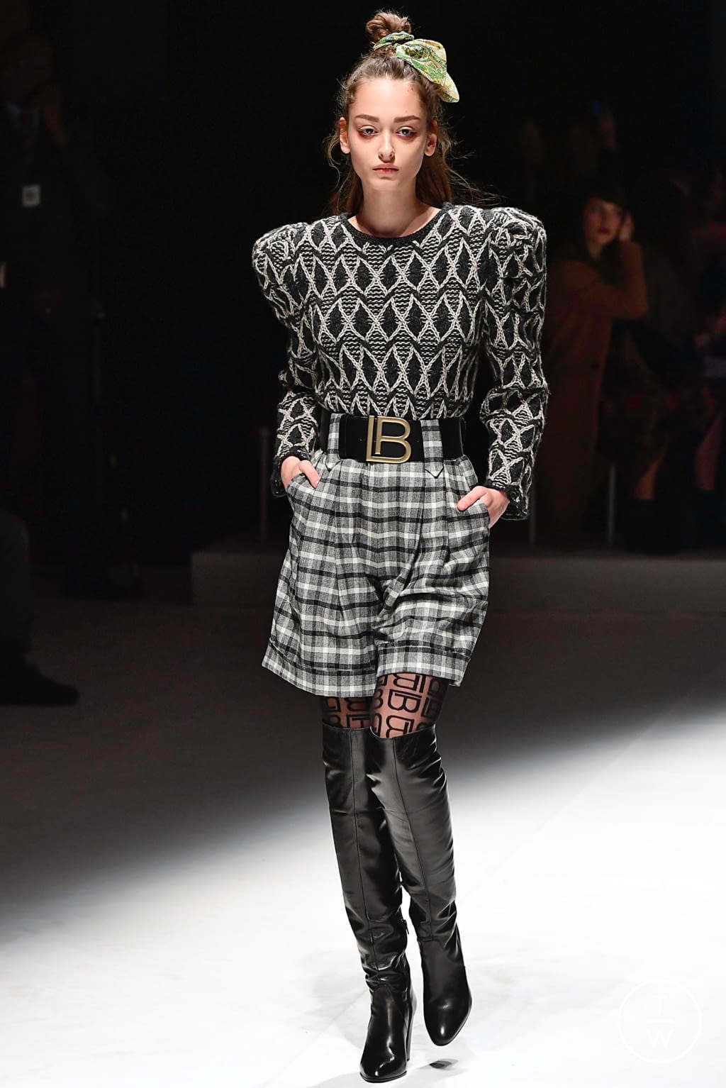 Fashion Week Milan Fall/Winter 2019 look 21 de la collection Laura Biagiotti womenswear