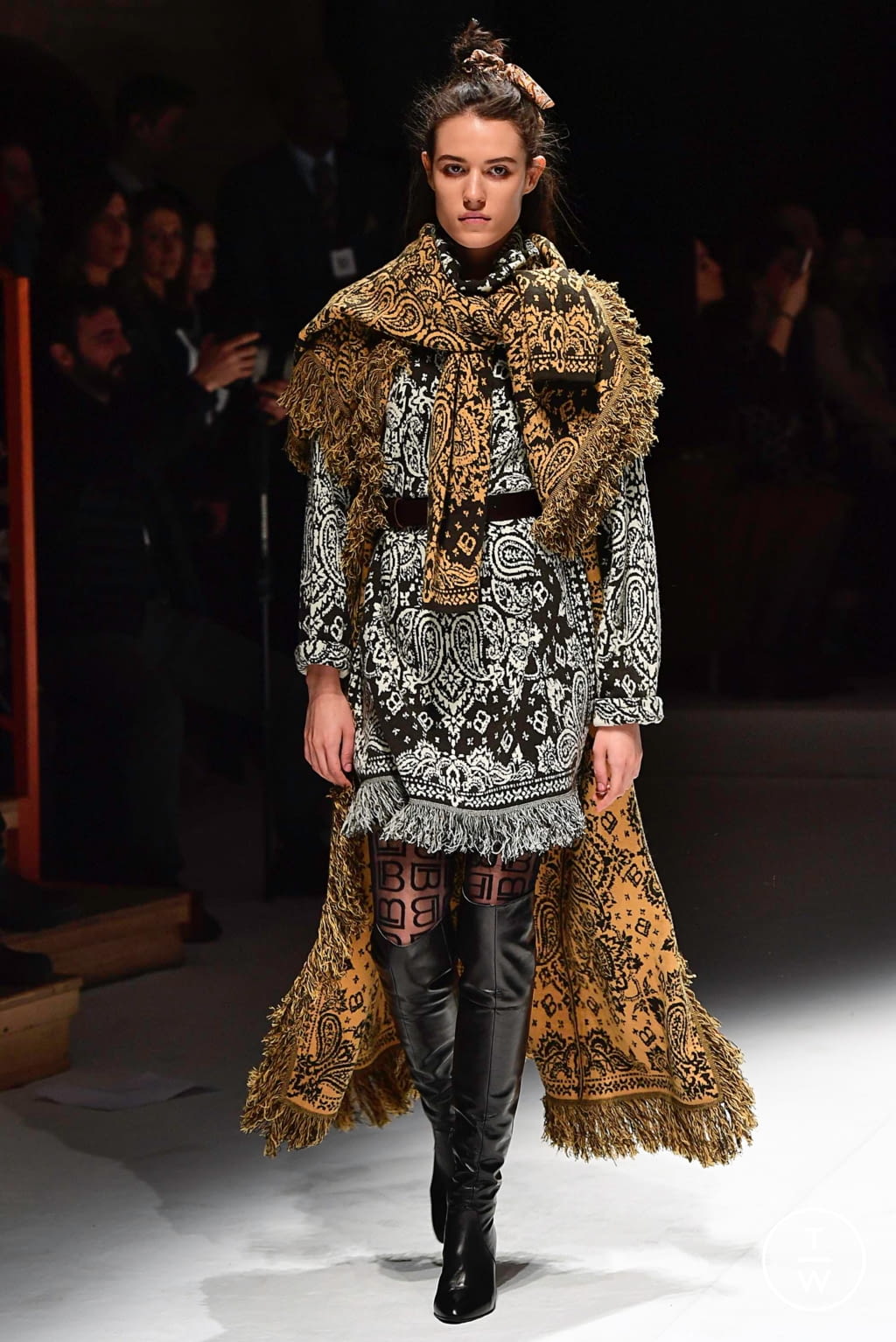 Fashion Week Milan Fall/Winter 2019 look 26 de la collection Laura Biagiotti womenswear