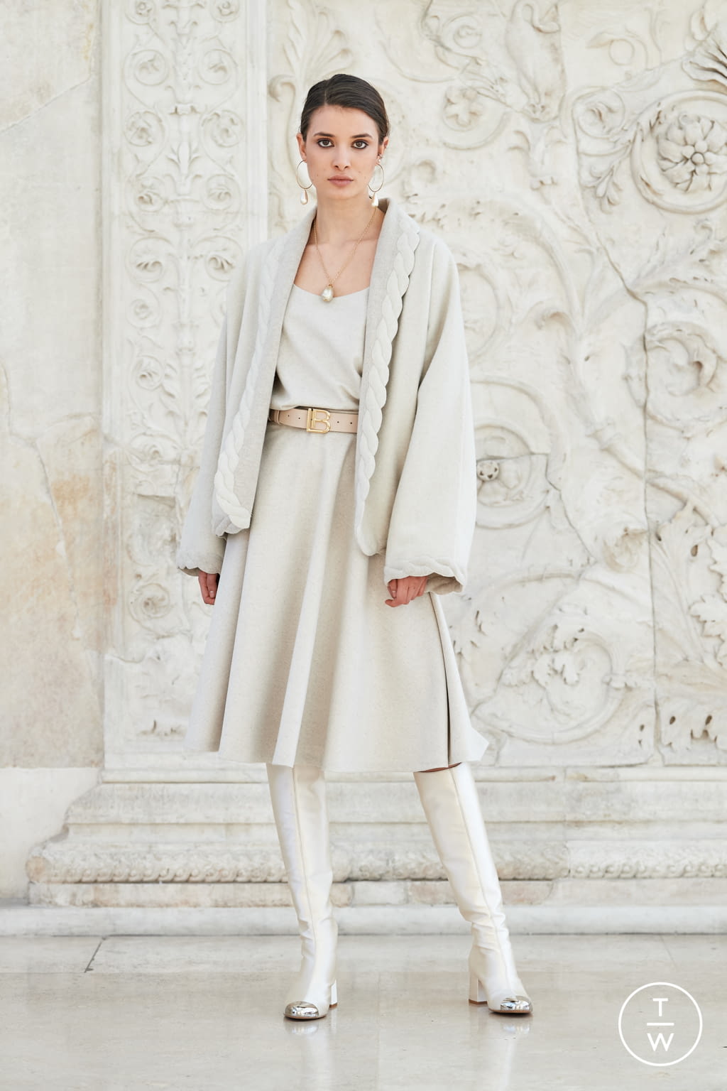 Fashion Week Milan Fall/Winter 2021 look 10 de la collection Laura Biagiotti womenswear