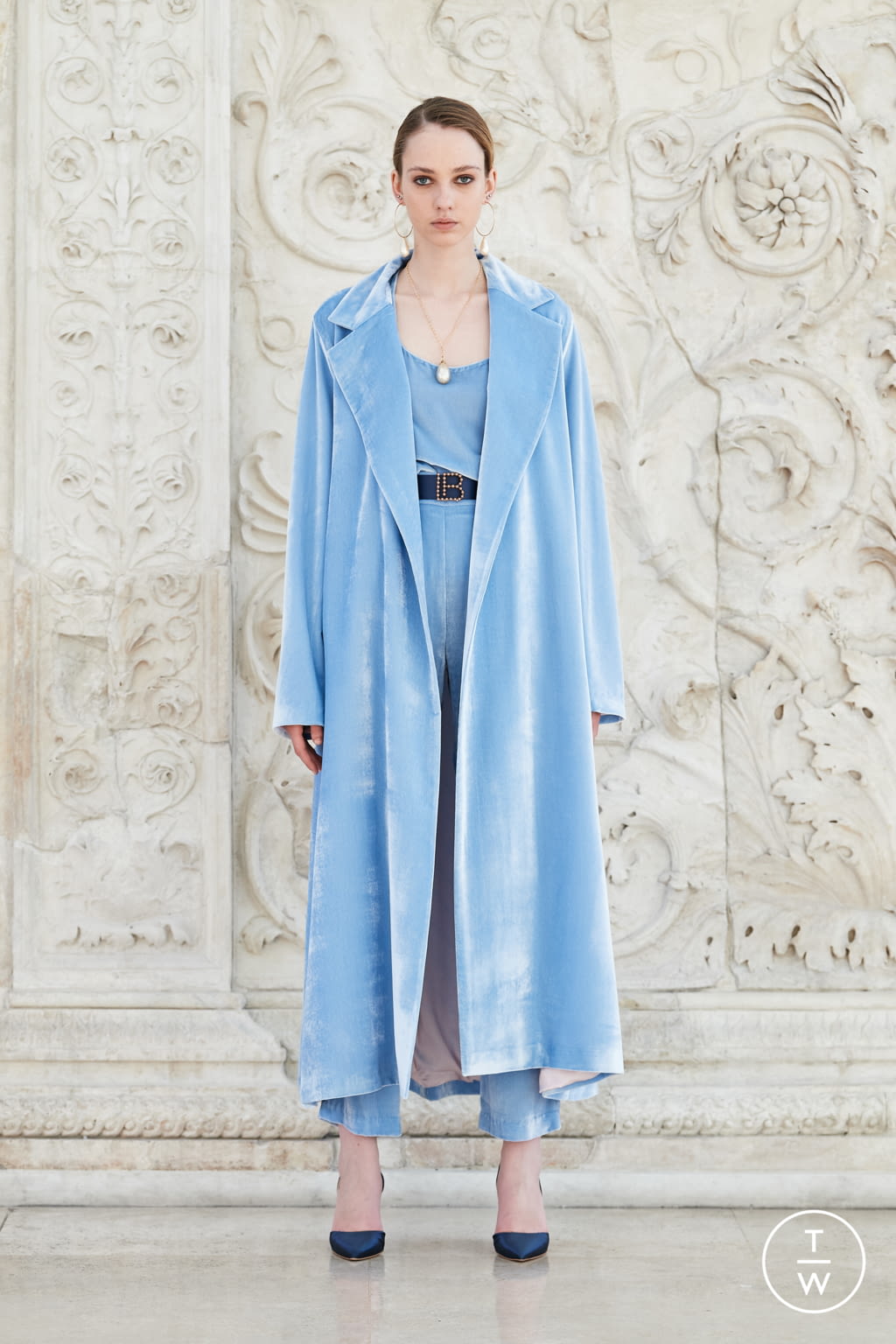 Fashion Week Milan Fall/Winter 2021 look 15 from the Laura Biagiotti collection womenswear