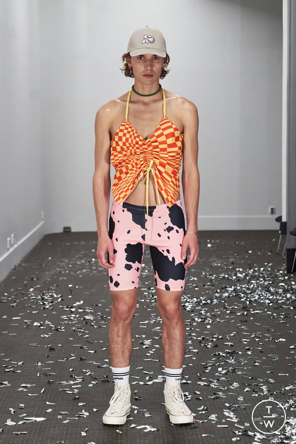 Fashion Week Paris Spring/Summer 2022 look 7 from the Lazoschmidl collection menswear