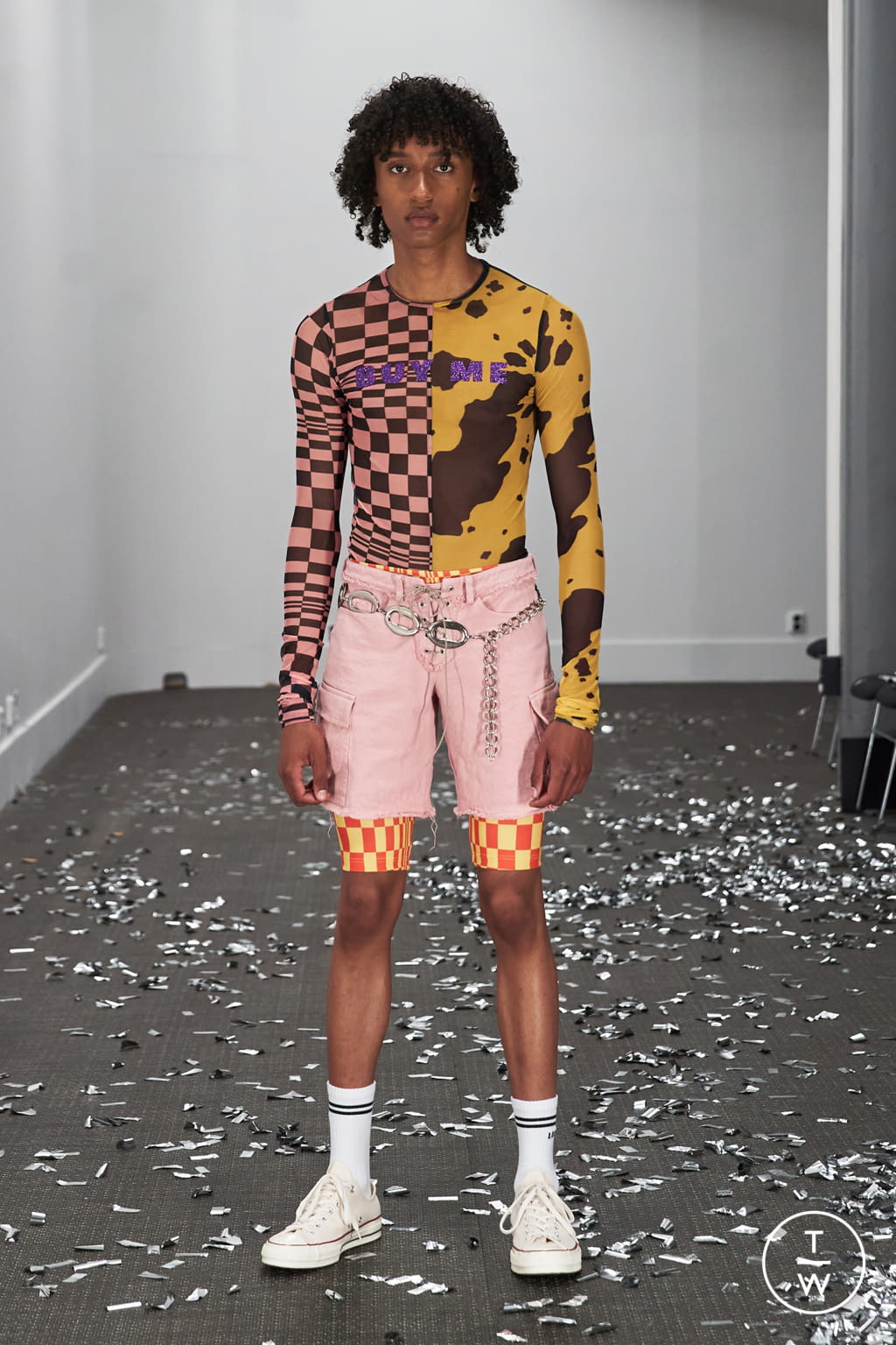 Fashion Week Paris Spring/Summer 2022 look 13 from the Lazoschmidl collection 男装