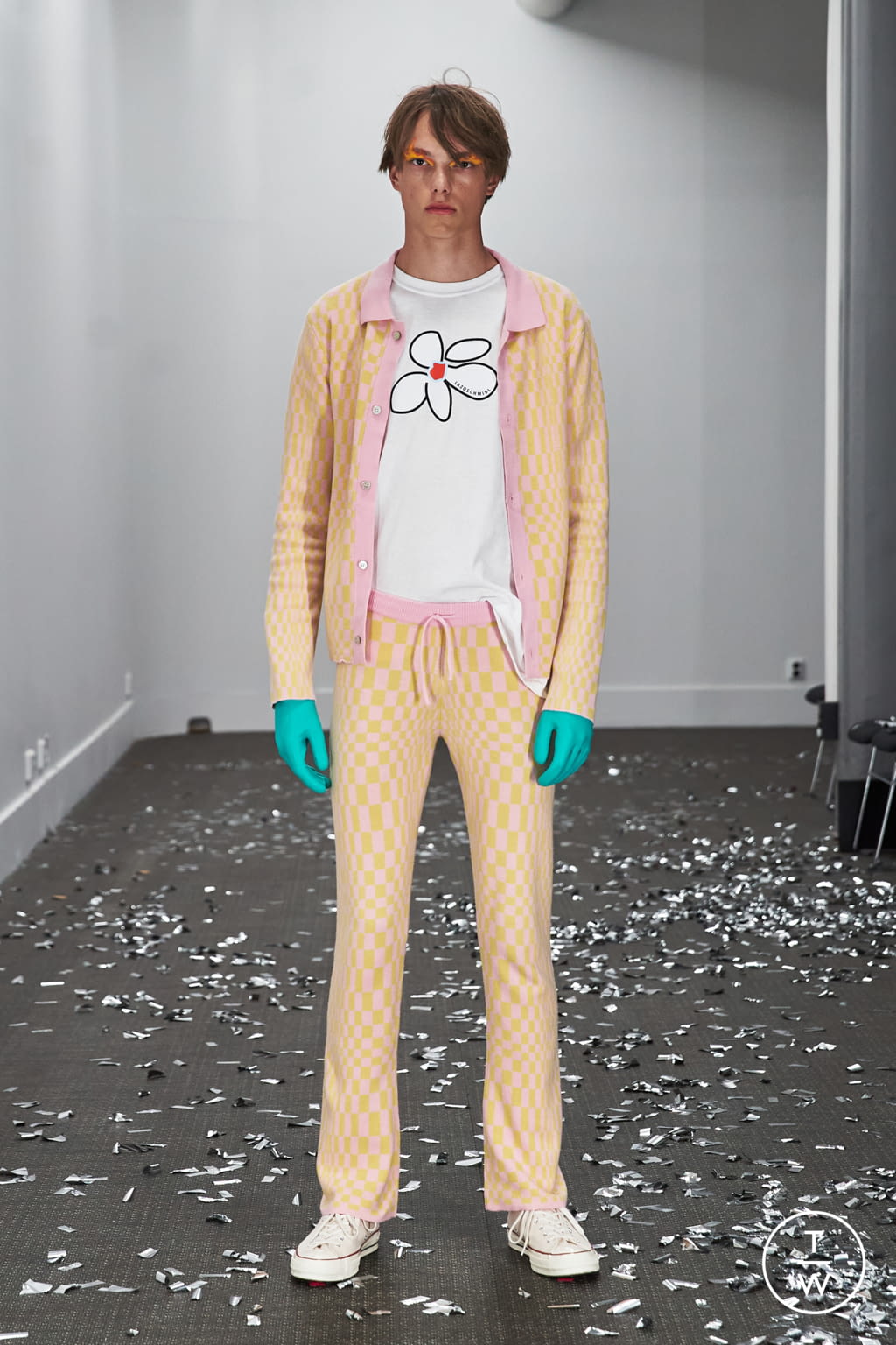 Fashion Week Paris Spring/Summer 2022 look 14 from the Lazoschmidl collection menswear
