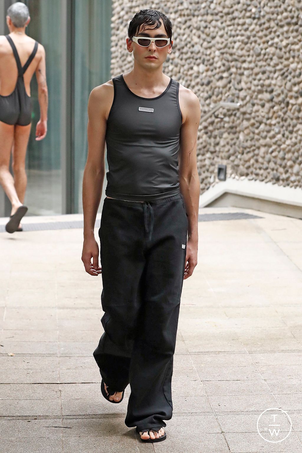 Fashion Week Paris Spring/Summer 2023 look 30 from the Lazoschmidl collection menswear