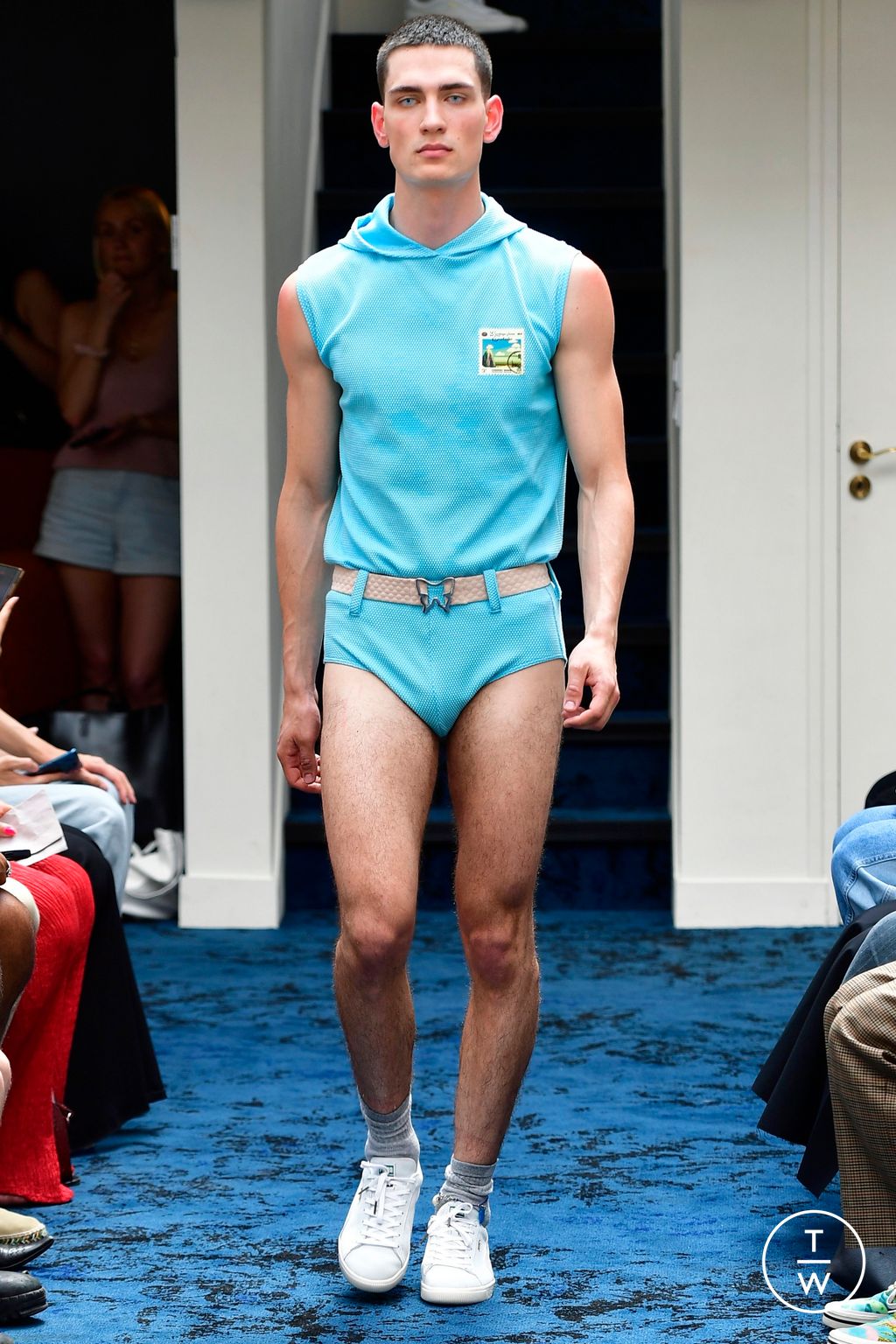 Fashion Week Paris Spring/Summer 2024 look 2 from the Lazoschmidl collection 男装