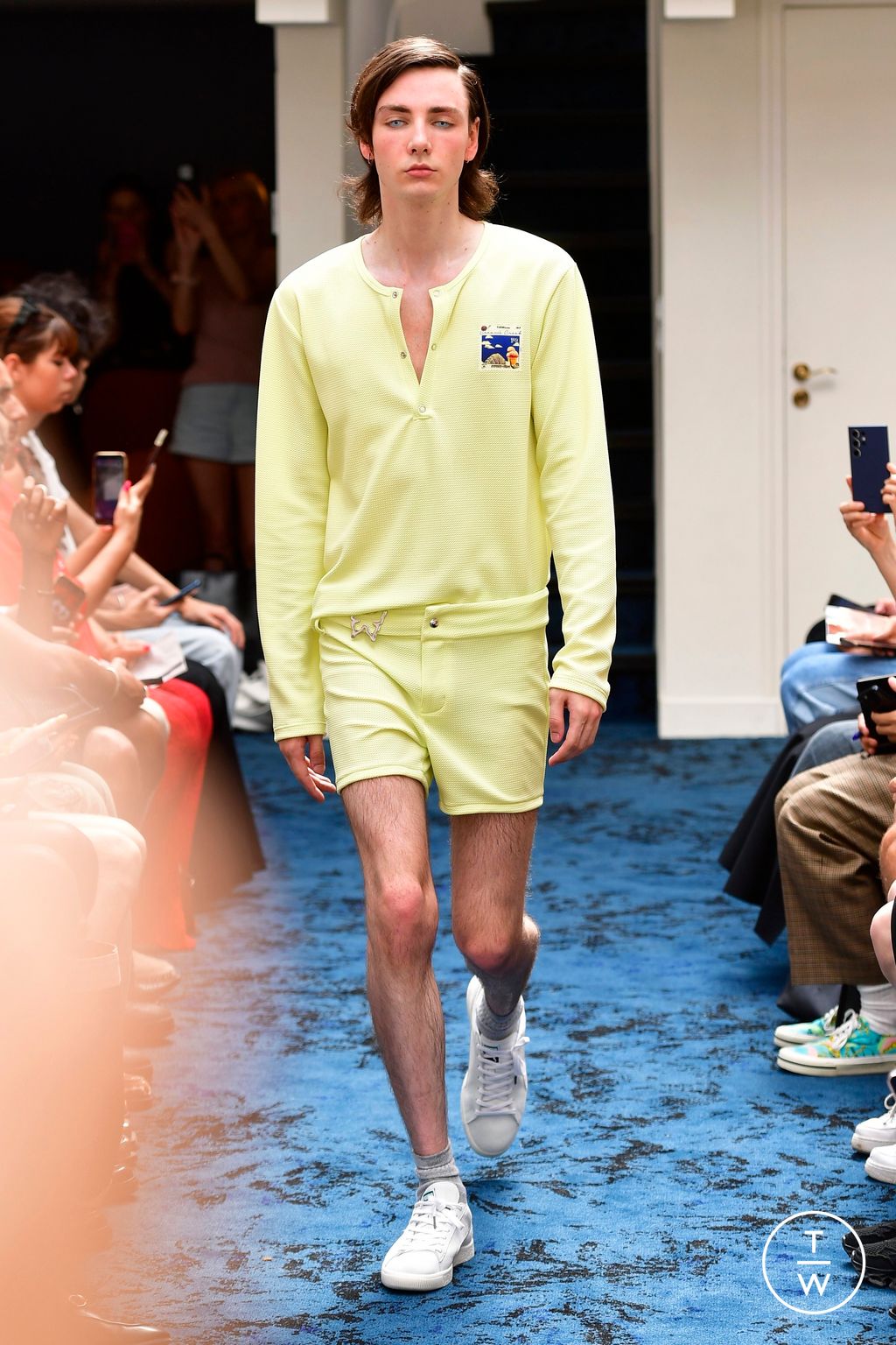 Fashion Week Paris Spring/Summer 2024 look 1 from the Lazoschmidl collection menswear