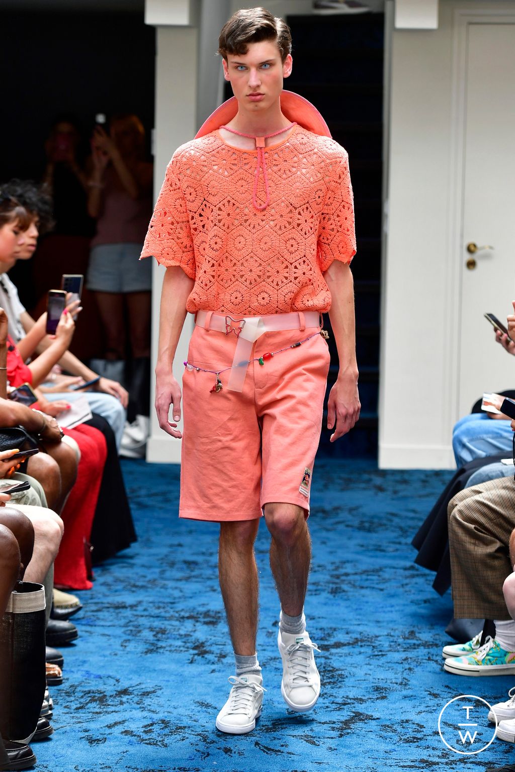 Fashion Week Paris Spring/Summer 2024 look 3 from the Lazoschmidl collection 男装