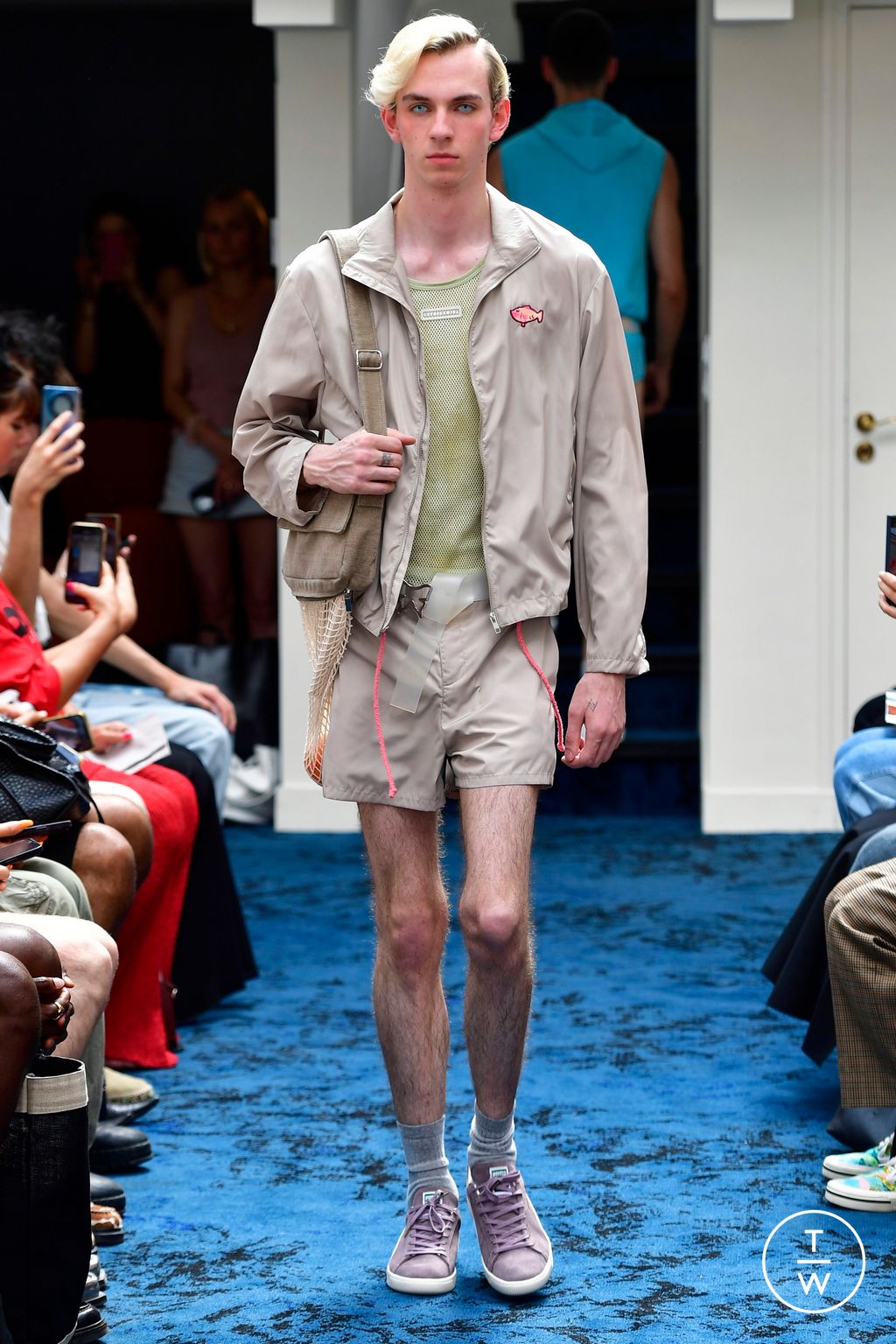 Fashion Week Paris Spring/Summer 2024 look 4 from the Lazoschmidl collection menswear