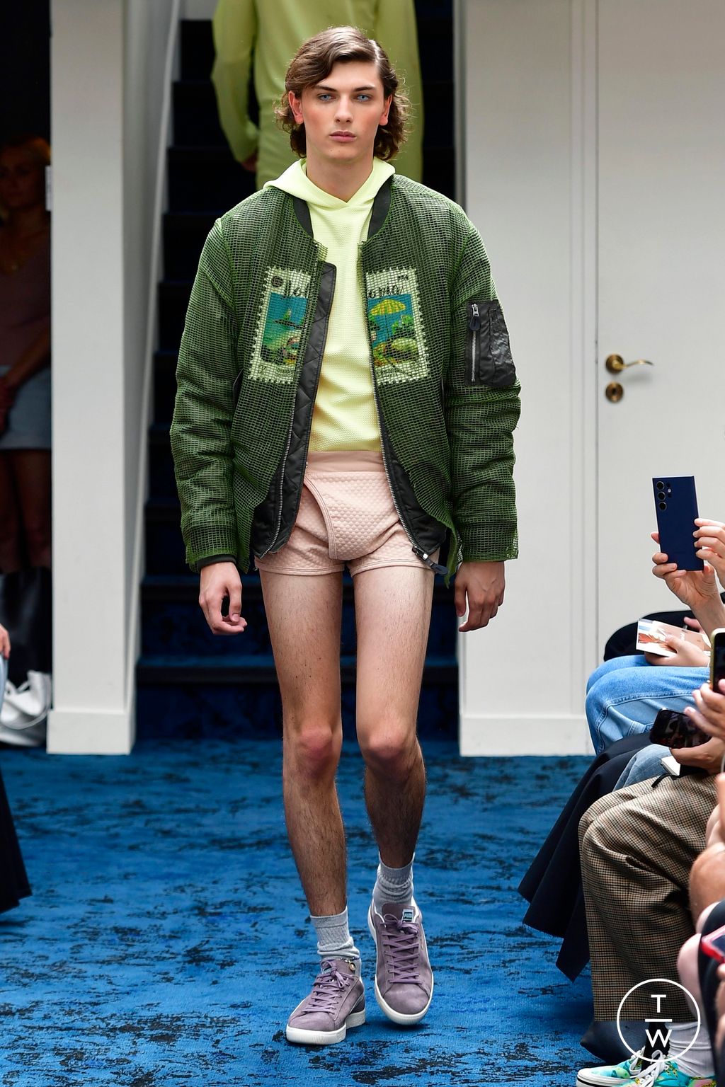 Fashion Week Paris Spring/Summer 2024 look 5 from the Lazoschmidl collection 男装