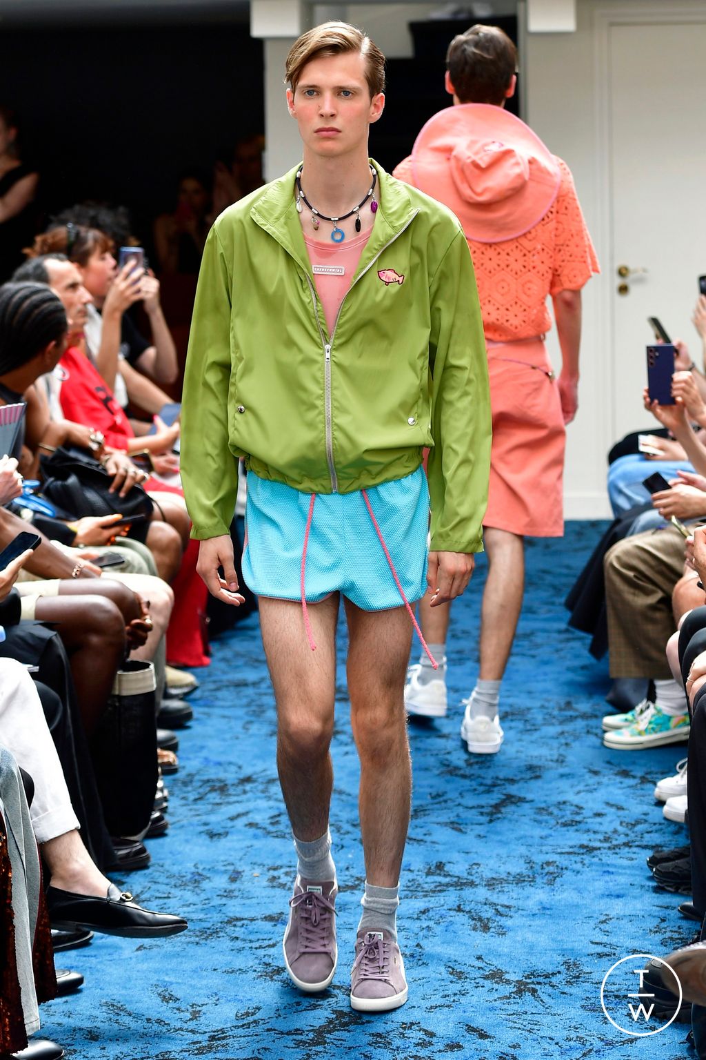 Fashion Week Paris Spring/Summer 2024 look 6 from the Lazoschmidl collection 男装
