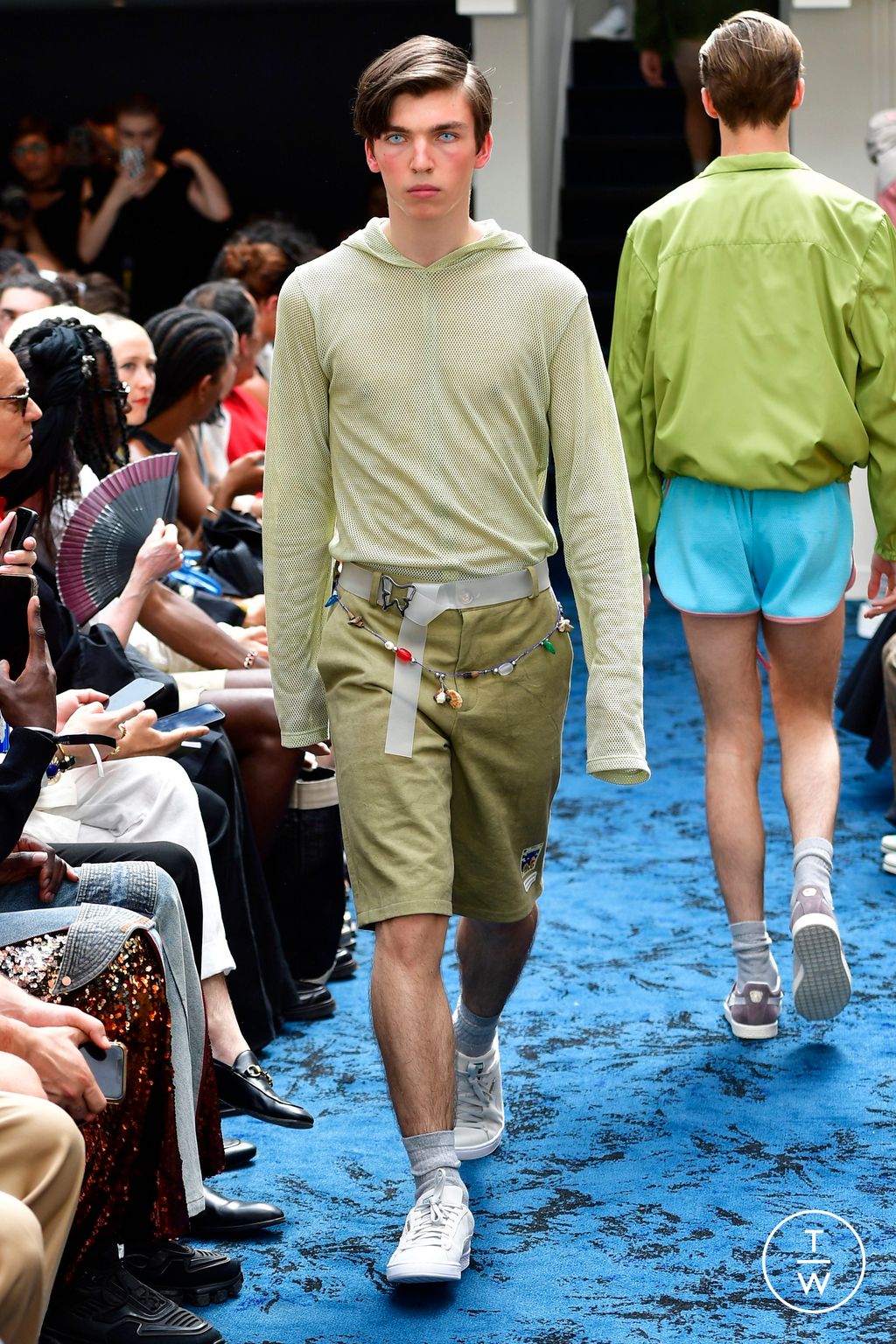 Fashion Week Paris Spring/Summer 2024 look 8 from the Lazoschmidl collection menswear