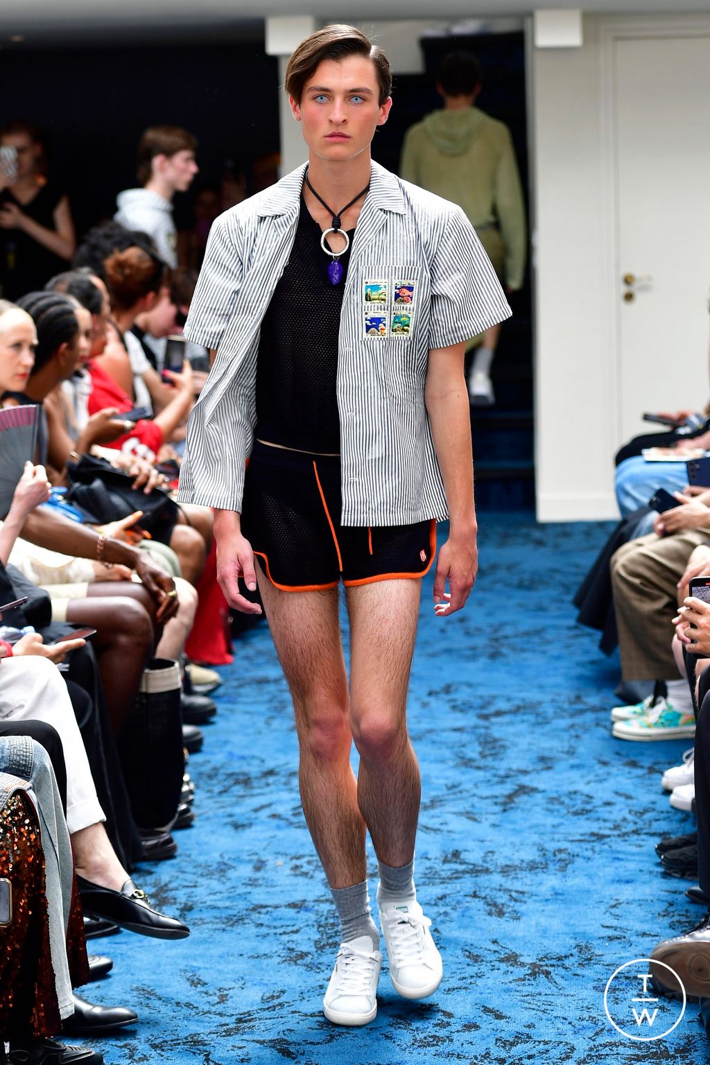 Fashion Week Paris Spring/Summer 2024 look 11 de la collection Lazoschmidl menswear
