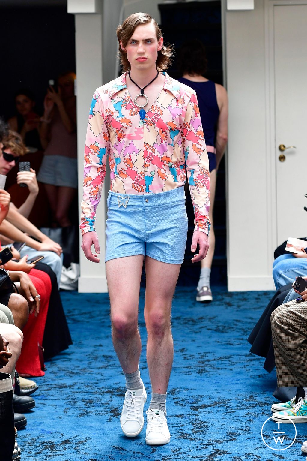Fashion Week Paris Spring/Summer 2024 look 15 from the Lazoschmidl collection menswear