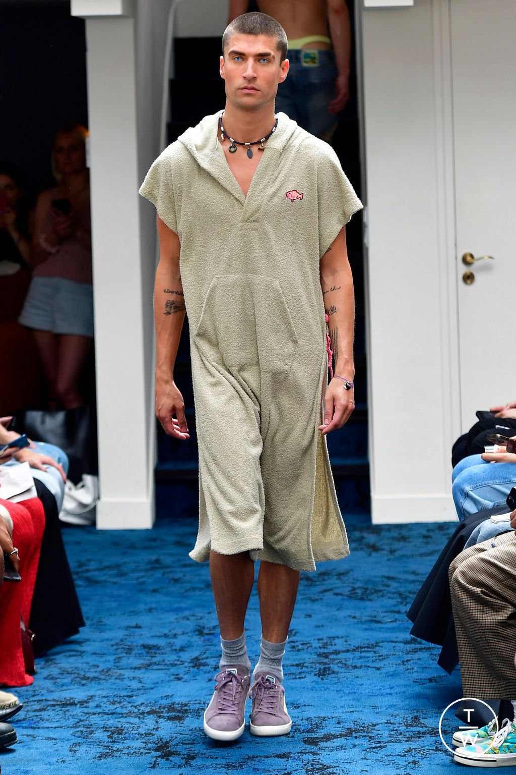 Fashion Week Paris Spring/Summer 2024 look 29 from the Lazoschmidl collection menswear