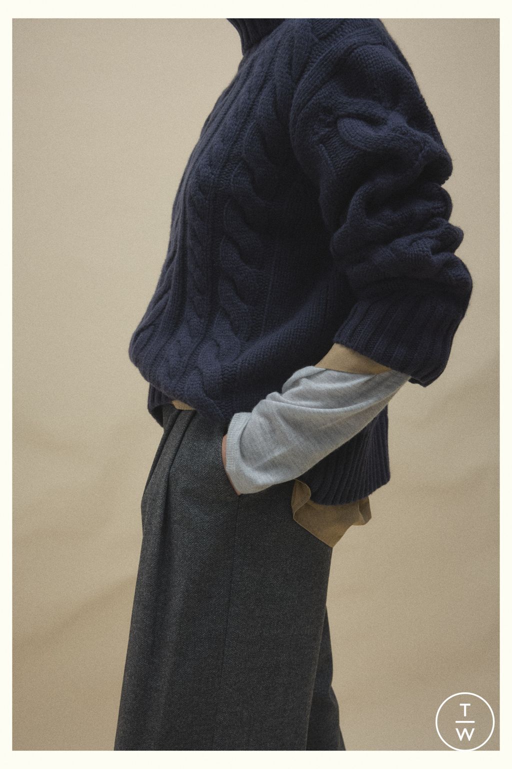 Fashion Week New York Resort 2026 look 13 from the TWP collection womenswear