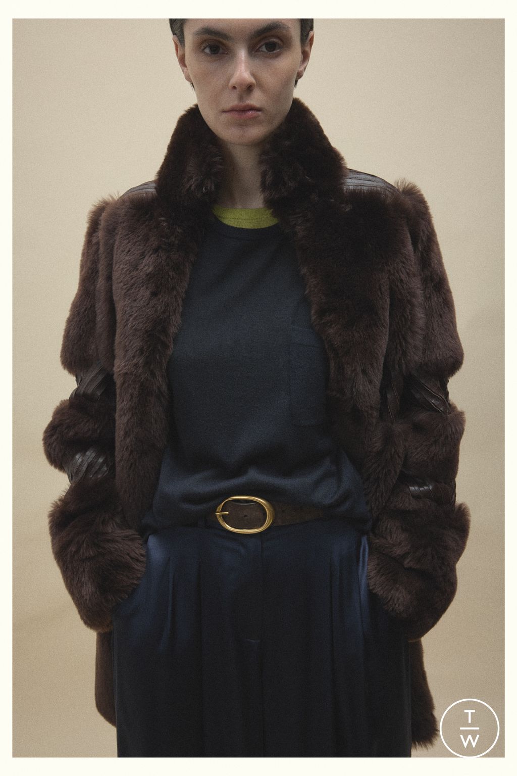 Fashion Week New York Resort 2026 look 21 from the TWP collection womenswear