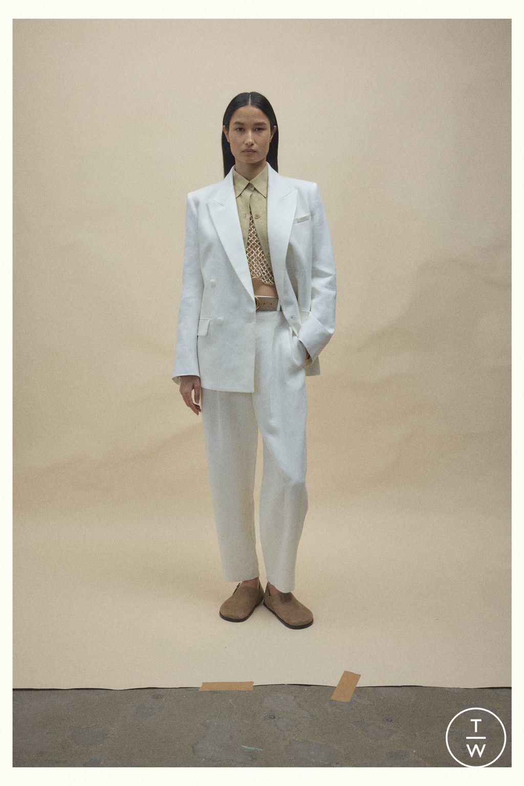 Fashion Week New York Resort 2026 look 3 from the TWP collection womenswear