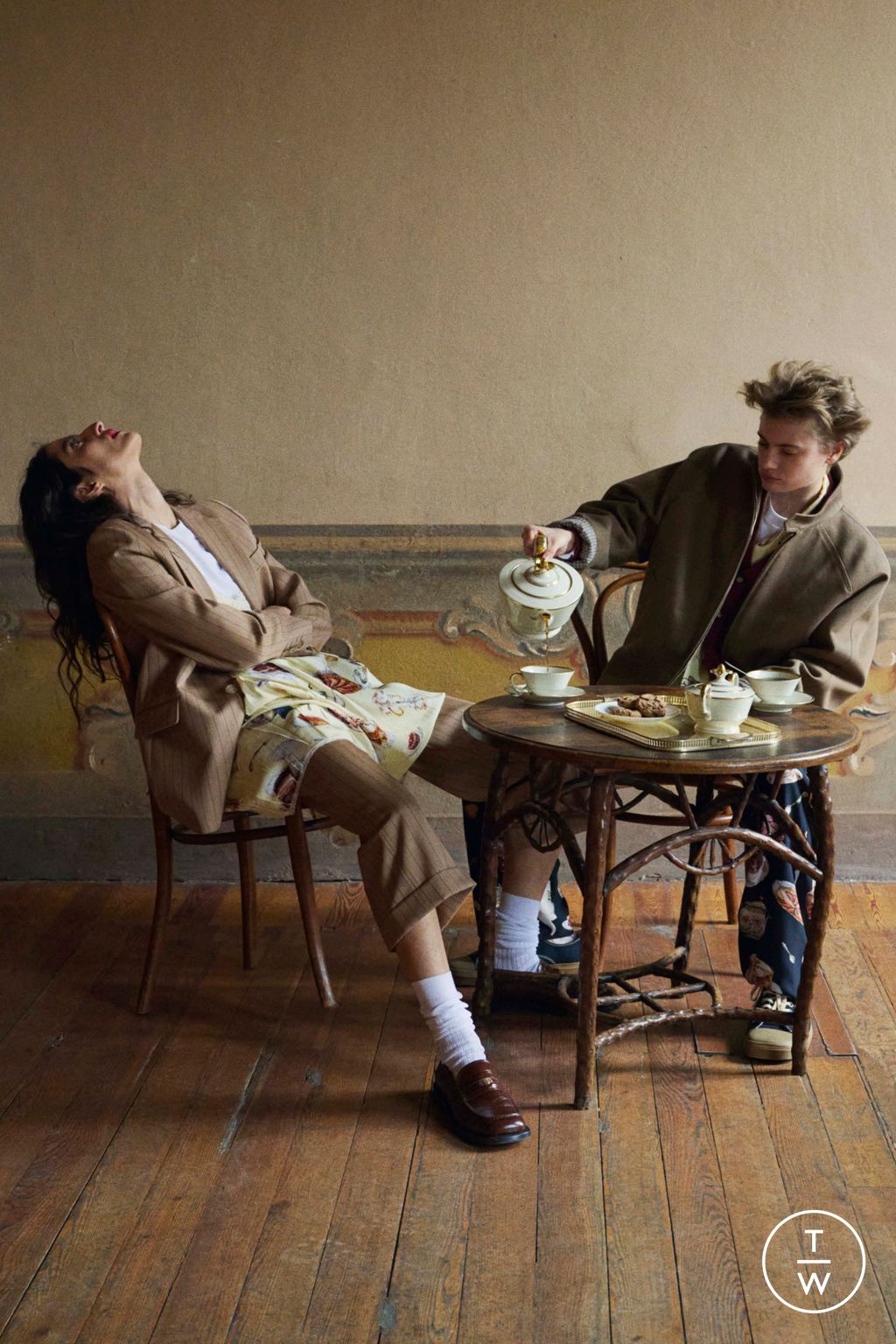 Fashion Week Milan Pre-Fall 2025 look 11 de la collection Moschino womenswear