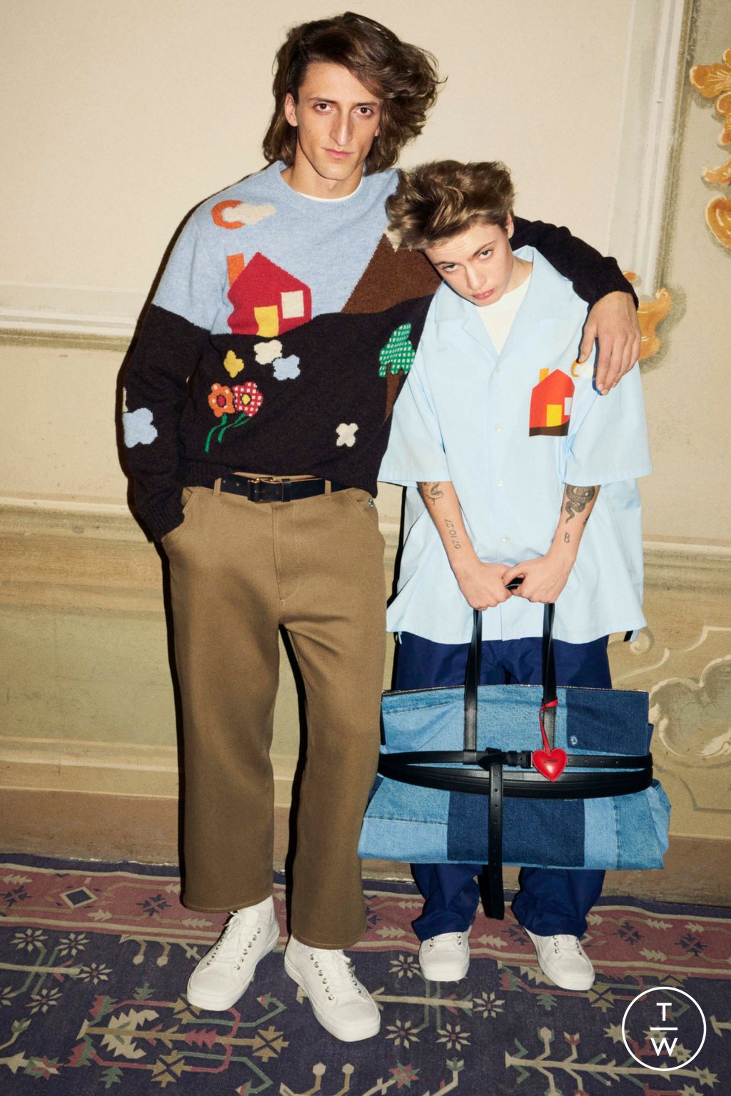 Fashion Week Milan Pre-Fall 2025 look 31 from the Moschino collection womenswear