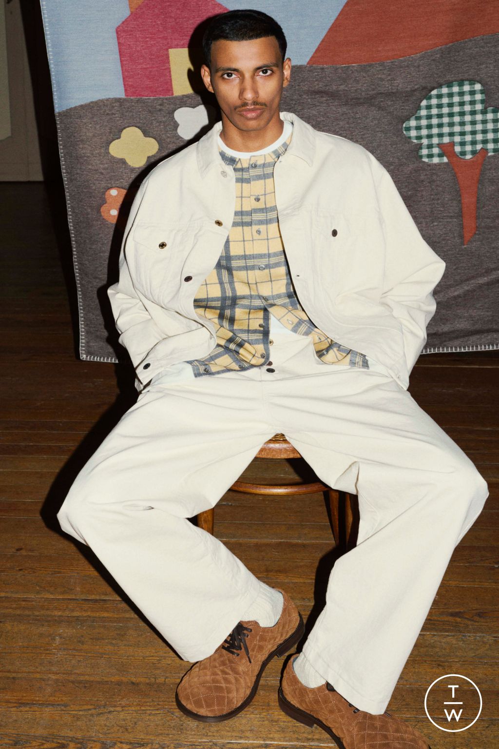 Fashion Week Milan Pre-Fall 2025 look 38 de la collection Moschino womenswear