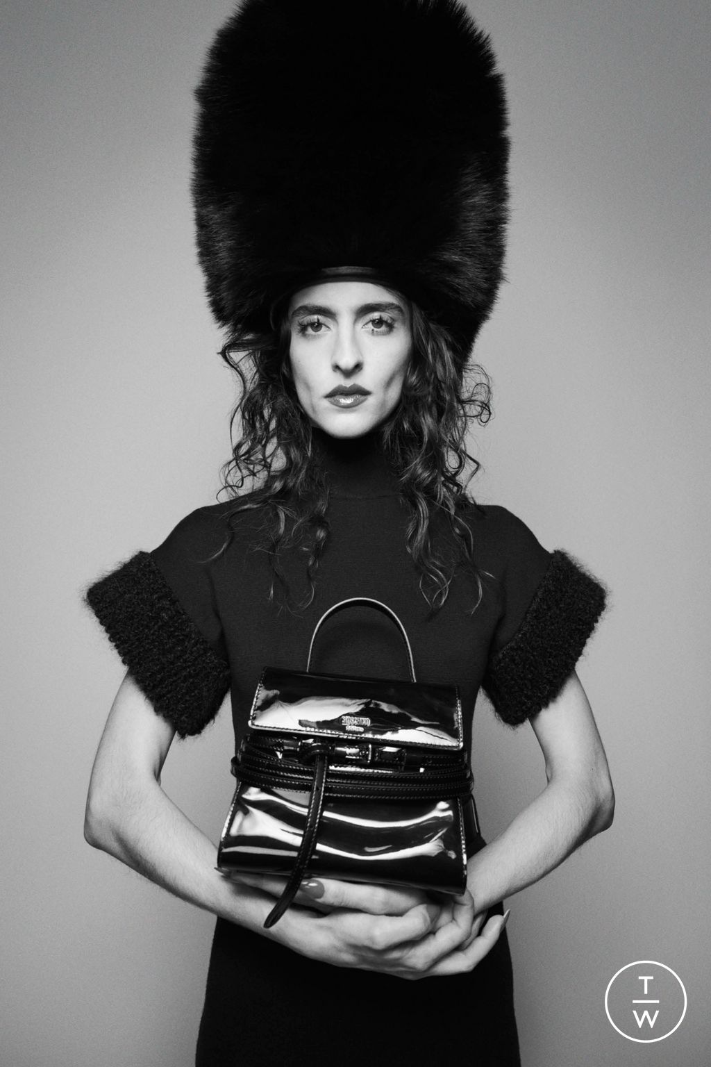 Fashion Week Milan Pre-Fall 2025 look 48 de la collection Moschino womenswear