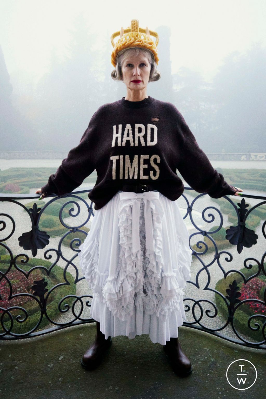 Fashion Week Milan Pre-Fall 2025 look 51 de la collection Moschino womenswear