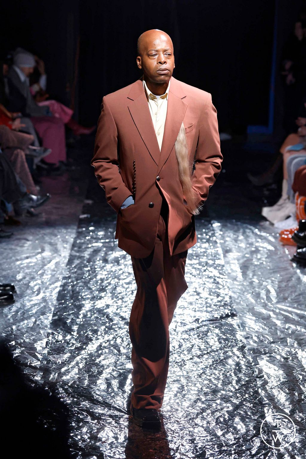 Fashion Week New York Fall/Winter 2026 look 1 de la collection Leblancstudios womenswear