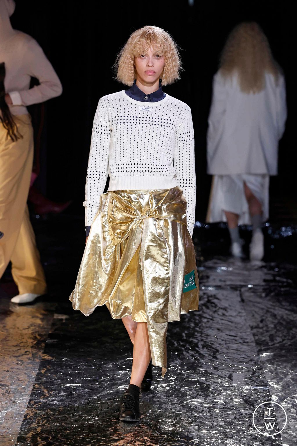 Fashion Week New York Fall/Winter 2026 look 13 de la collection Leblancstudios womenswear