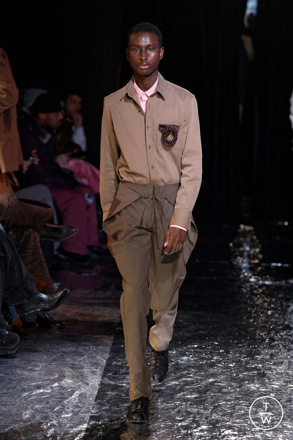Fashion Week New York Fall/Winter 2026 look 14 de la collection Leblancstudios womenswear