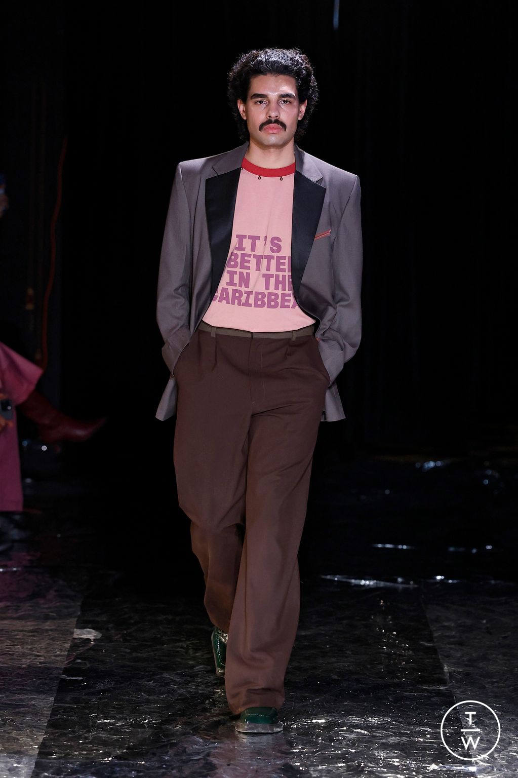 Fashion Week New York Fall/Winter 2026 look 17 de la collection Leblancstudios womenswear