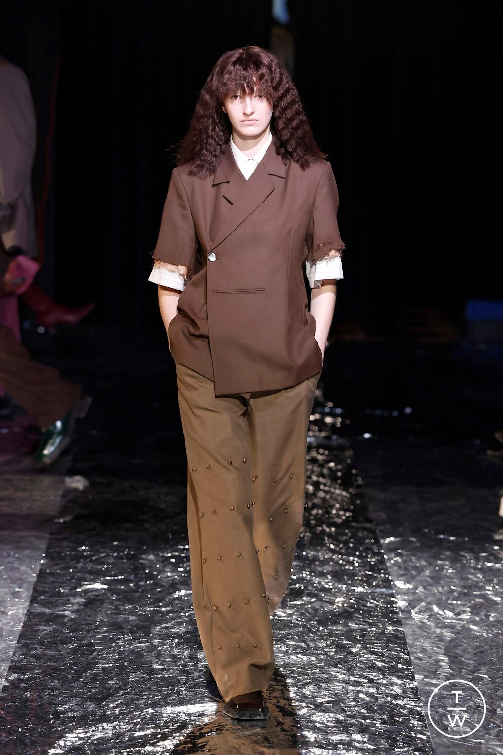 Fashion Week New York Fall/Winter 2026 look 19 de la collection Leblancstudios womenswear