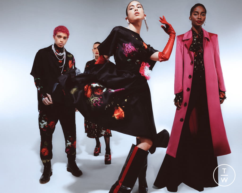 Fashion Week New York Pre-Fall 2021 look 12 de la collection Prabal Gurung womenswear