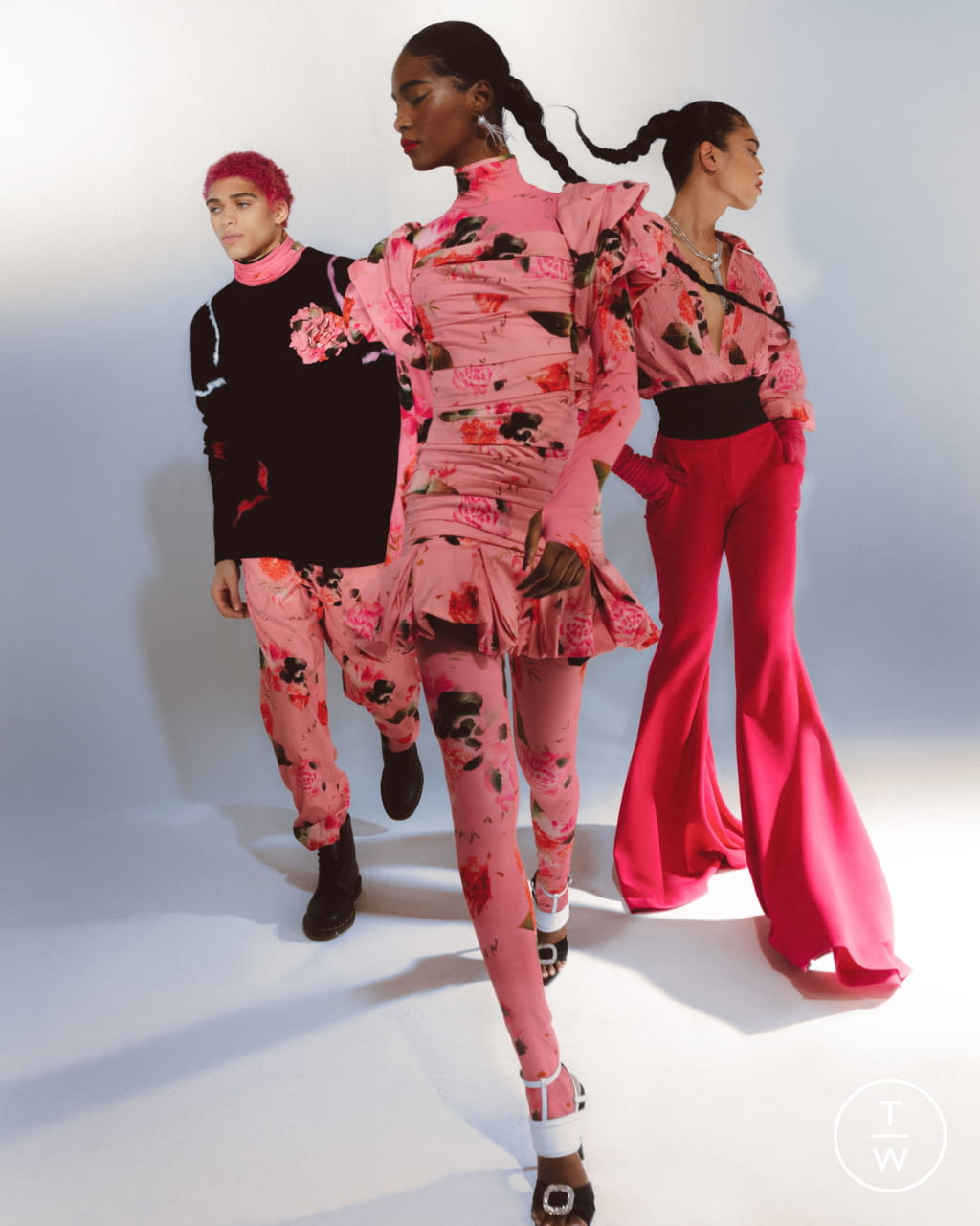 Fashion Week New York Pre-Fall 2021 look 16 from the Prabal Gurung collection 女装