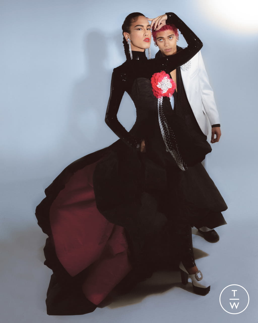 Fashion Week New York Pre-Fall 2021 look 29 de la collection Prabal Gurung womenswear