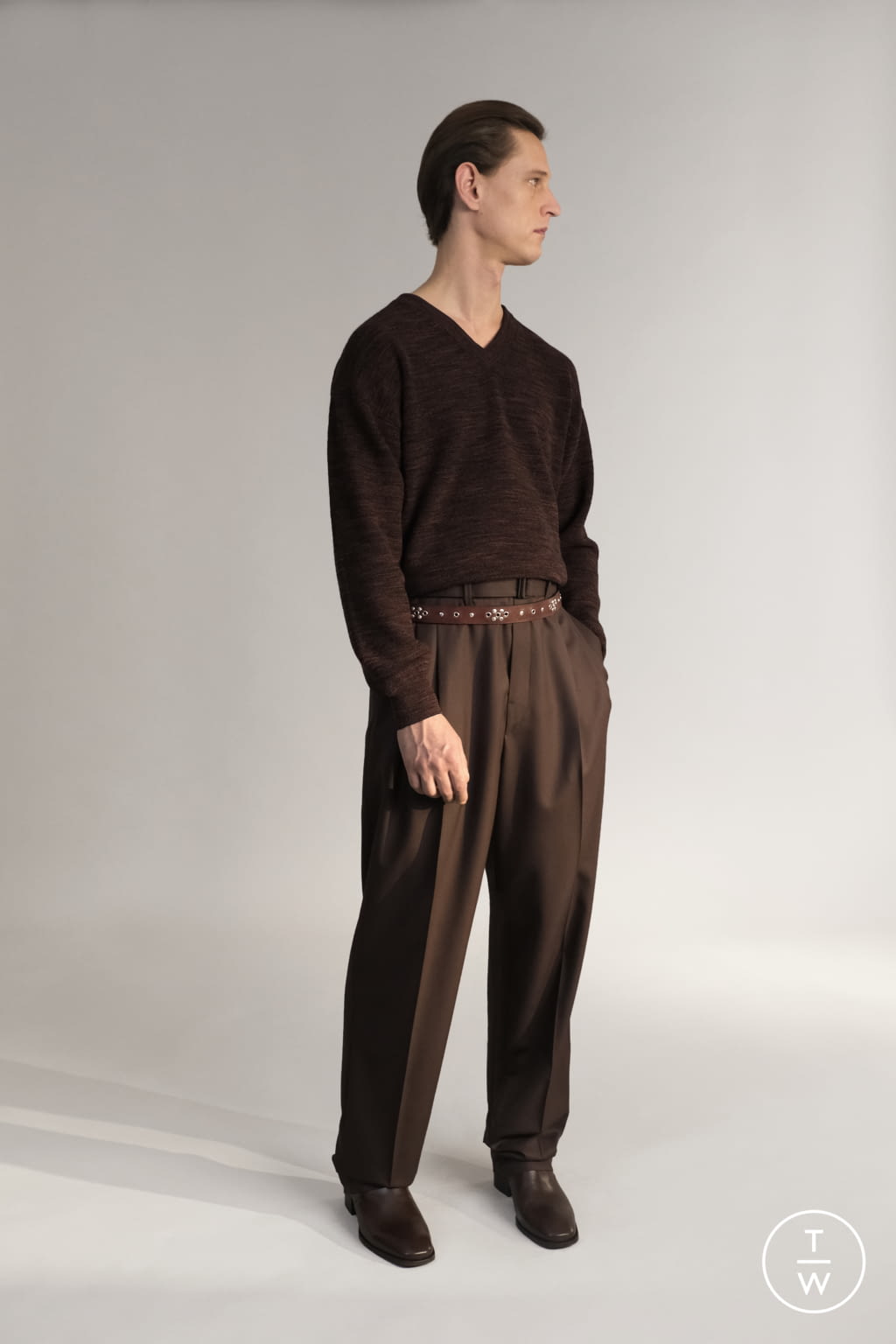 Fashion Week Paris Fall/Winter 2019 look 22 from the Lemaire collection menswear